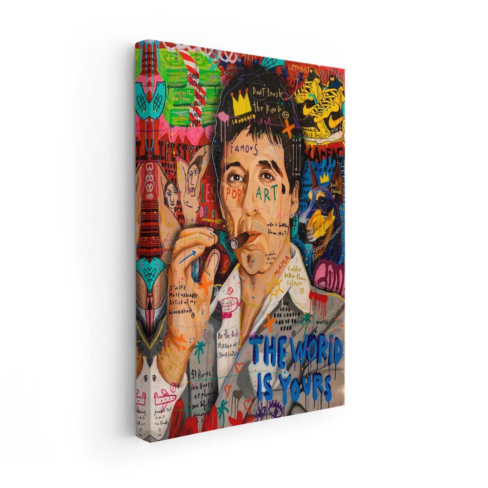Scarface The Icon (Lienzo)