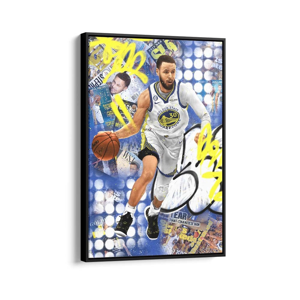 Stephen Curry: Master of the Court (Lienzo)
