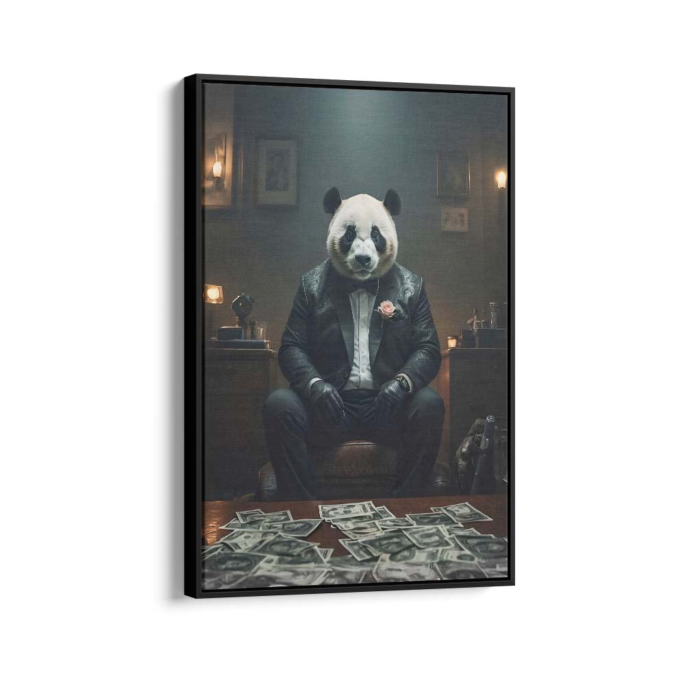 Money Panda (Lienzo)