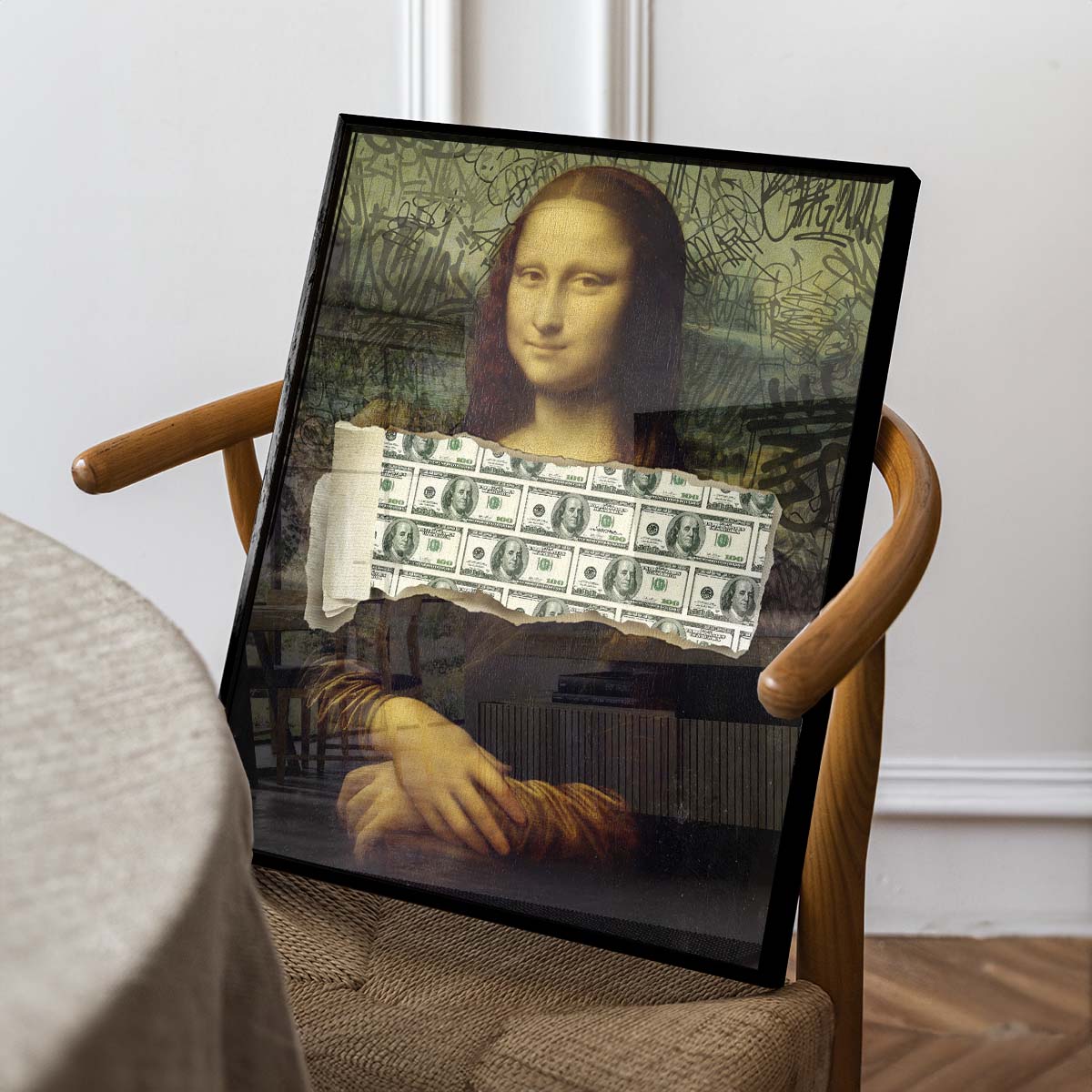 Behind The Mona (Acrílico)