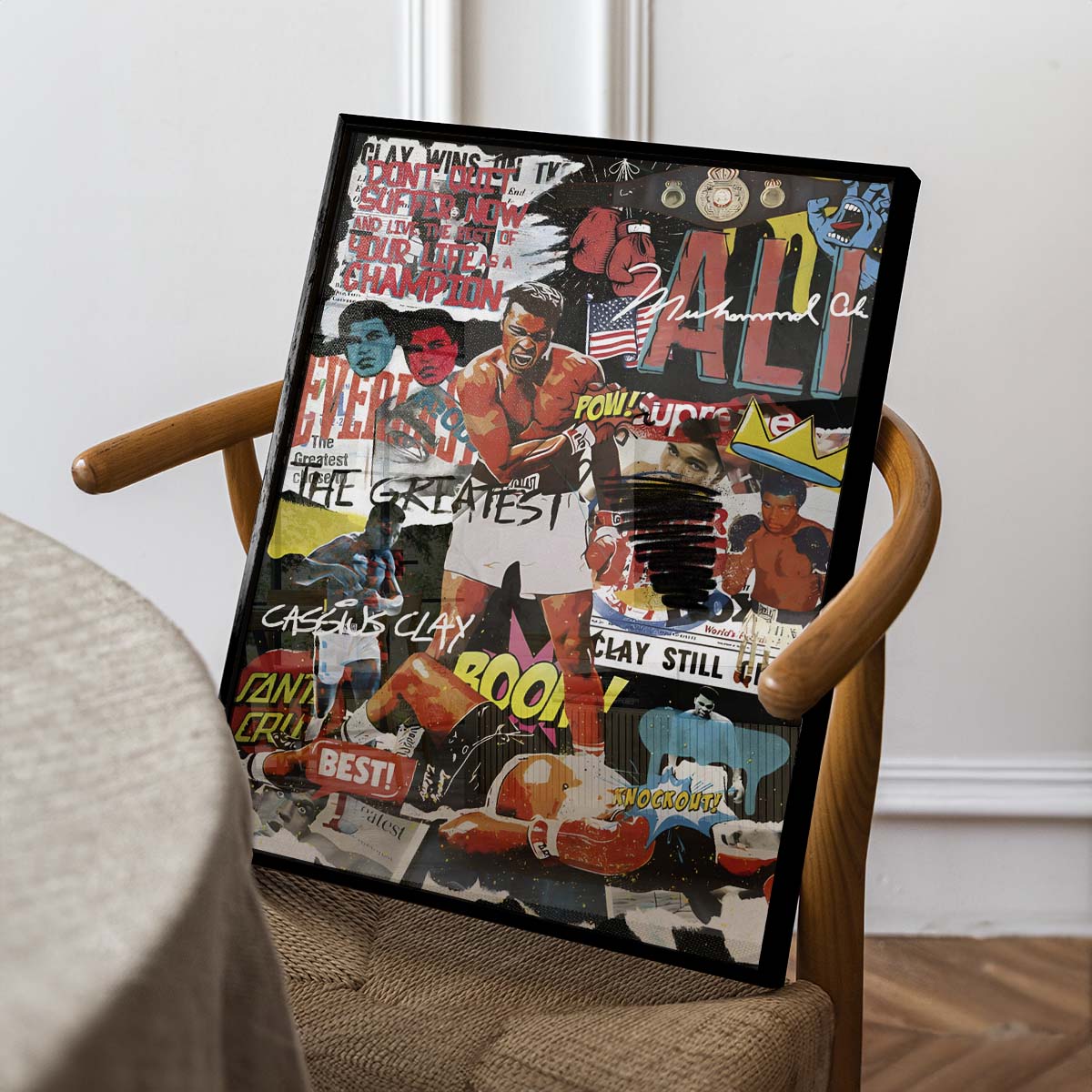 Muhammad Ali Magazine (Acrílico)