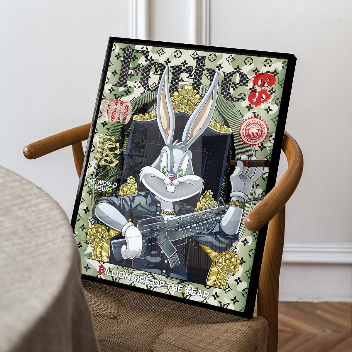 Bunny Montana Magazine (Acrílico)