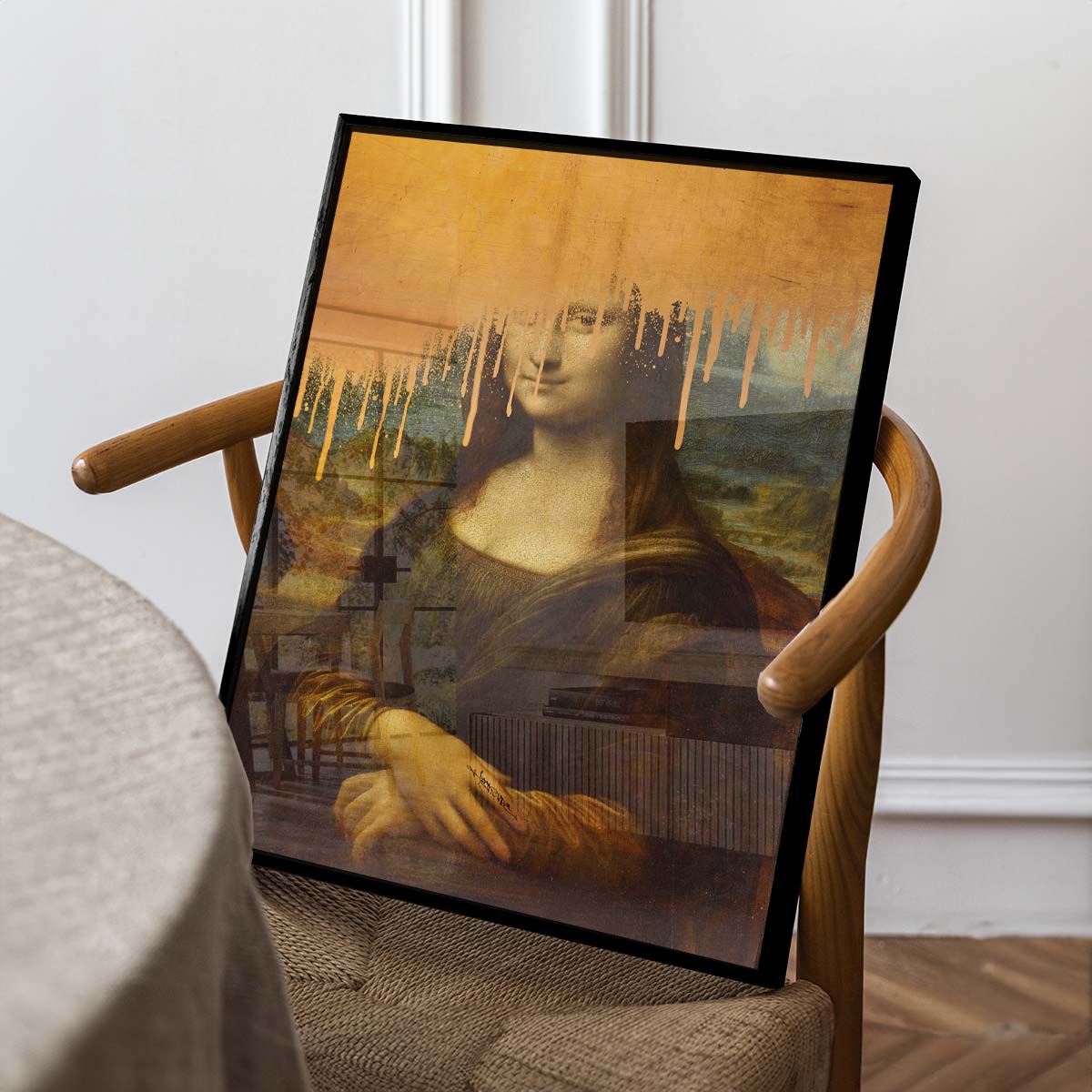 Golden Gioconda (Acrílico)