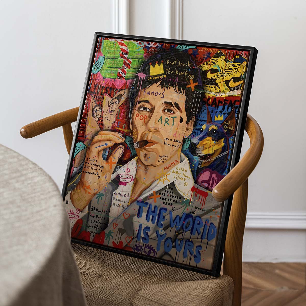 Scarface The Icon (Lienzo)