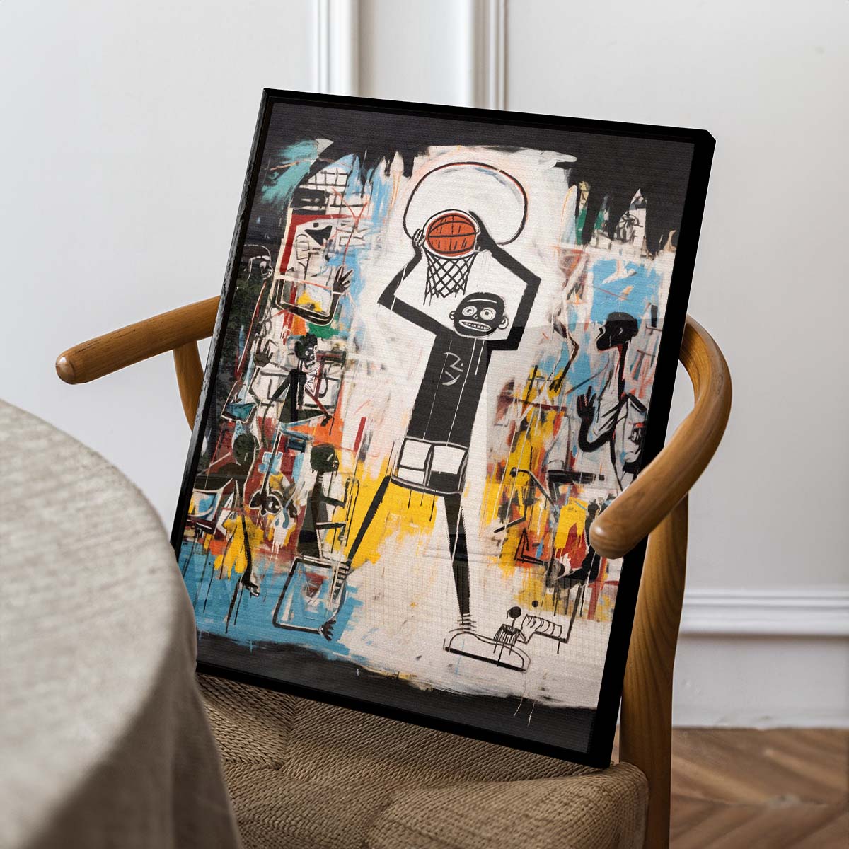 Basquiat Jordan (Acrílico)
