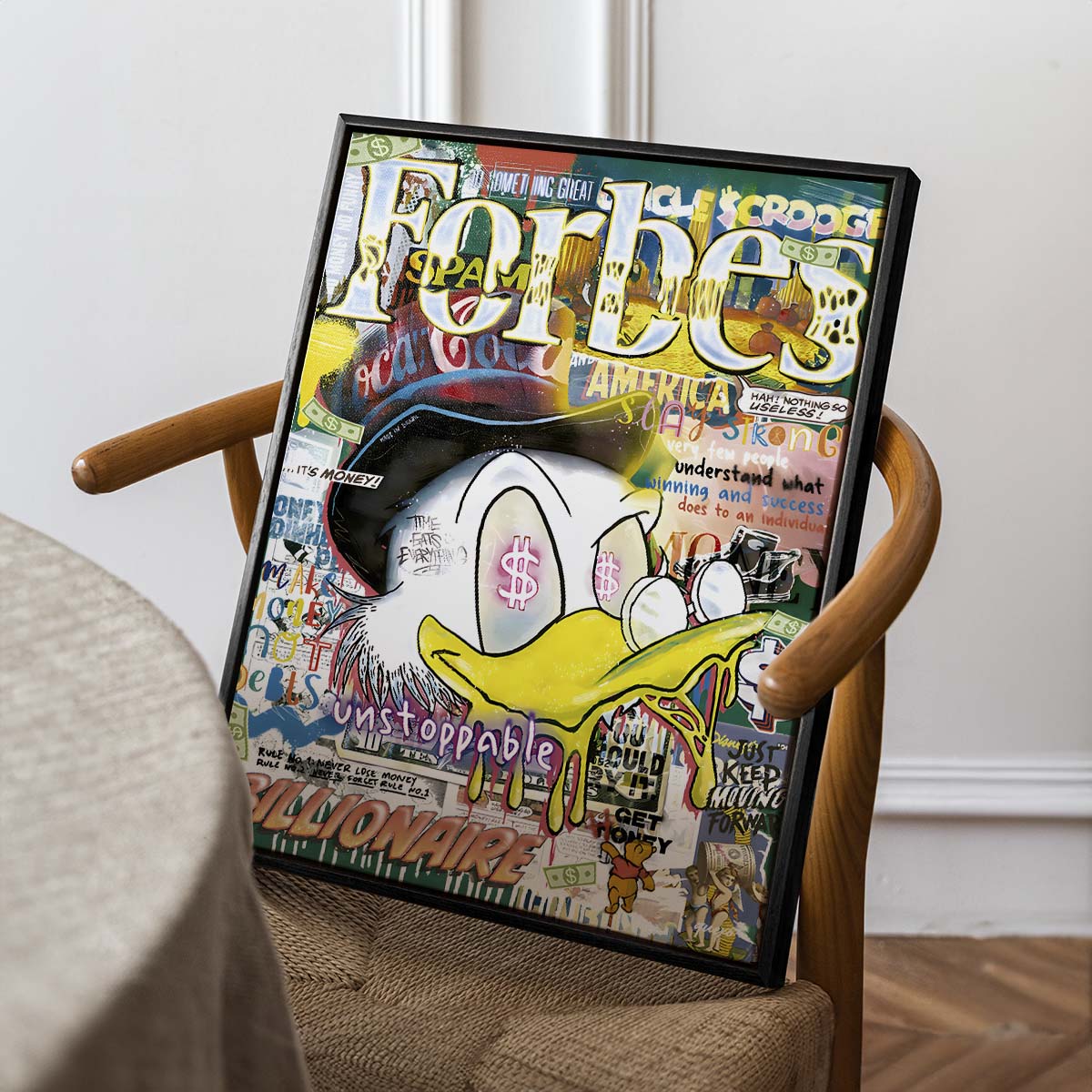 Sir Scrooge Magazine (Lienzo)