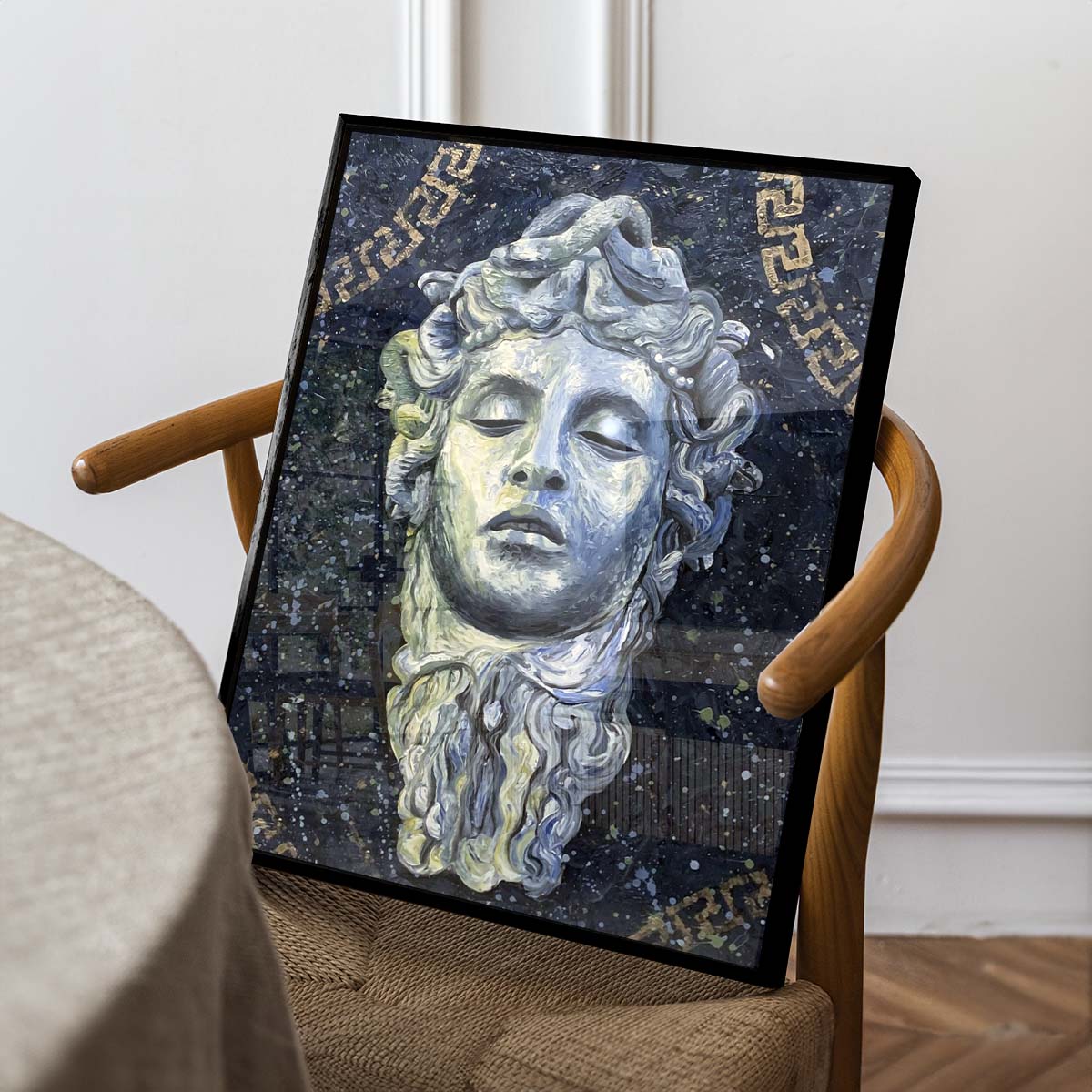 Baroque Medusa (Acrílico)