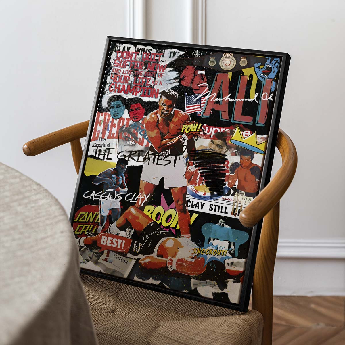Muhammad Ali Magazine (Lienzo)