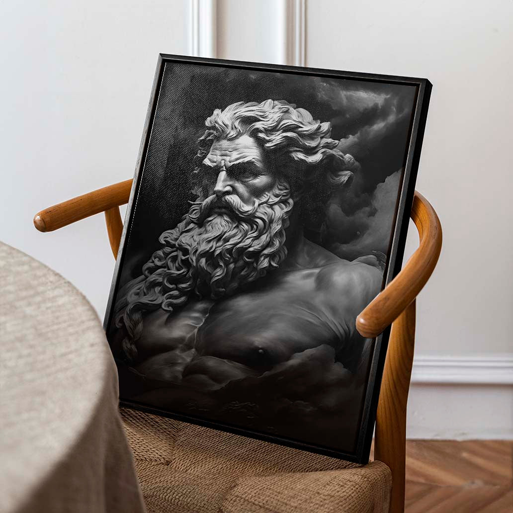 Zeus: Night God (Lienzo)