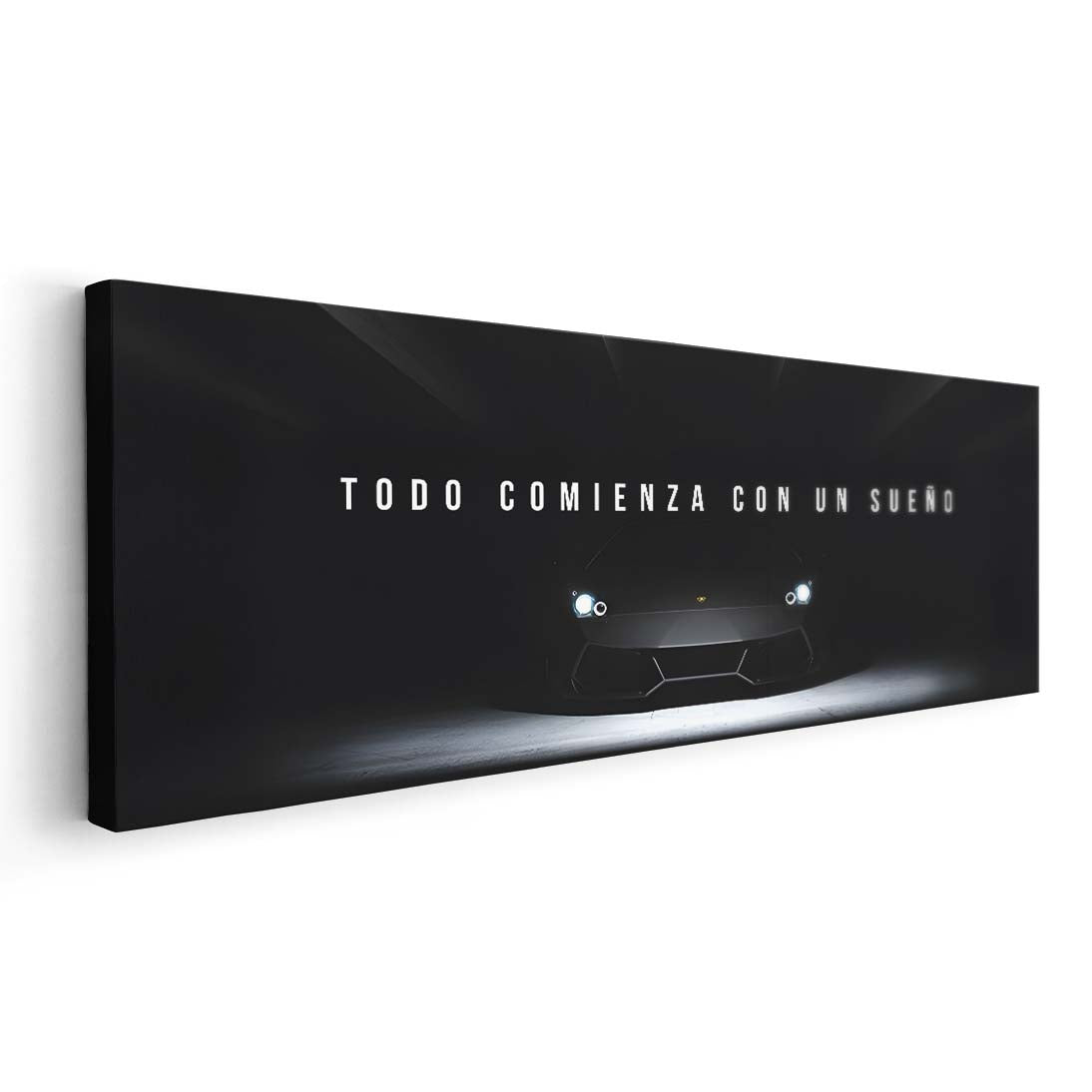Todo comienza con un sueño (Lienzo)