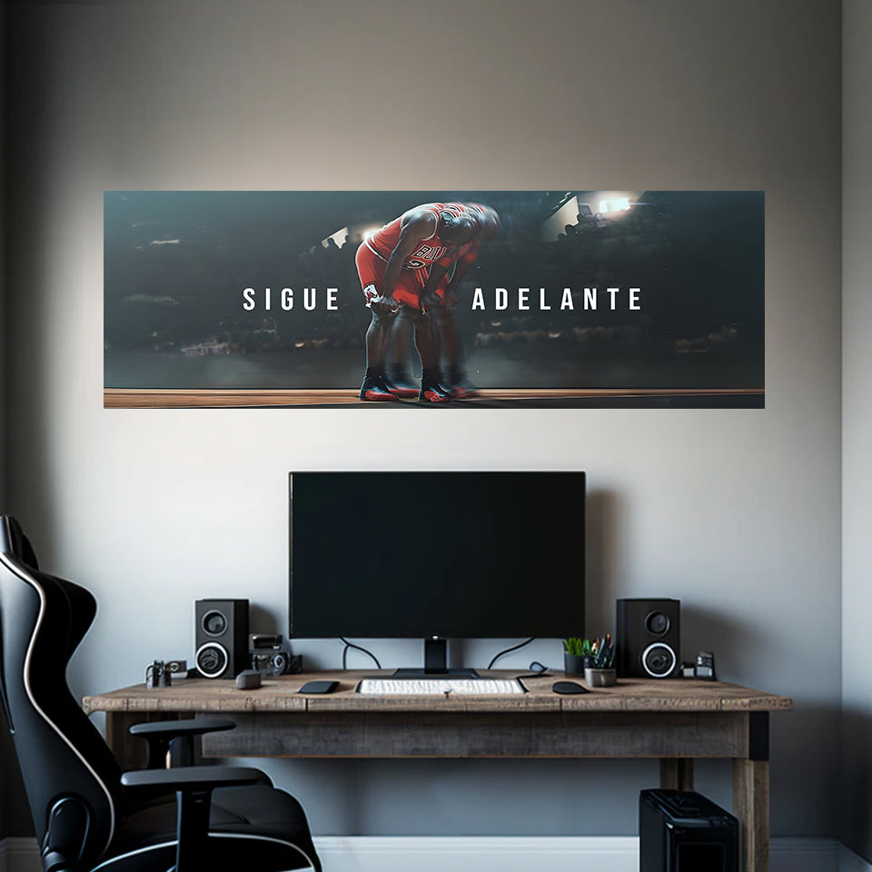 Sigue Adelante (Lienzo)