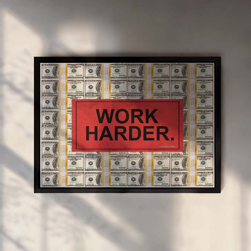 Work Harder (Lienzo)