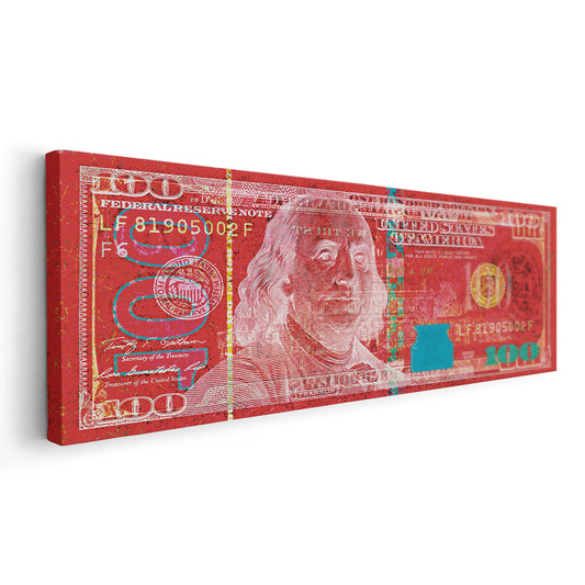 Red Dollar (Lienzo)