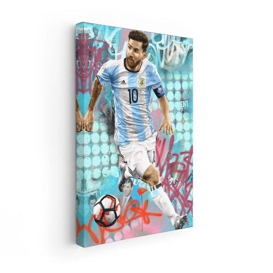 Argentine Greatness: Messi (Lienzo)