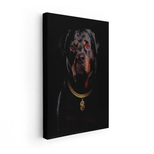 Rottweiler Boss (Lienzo)