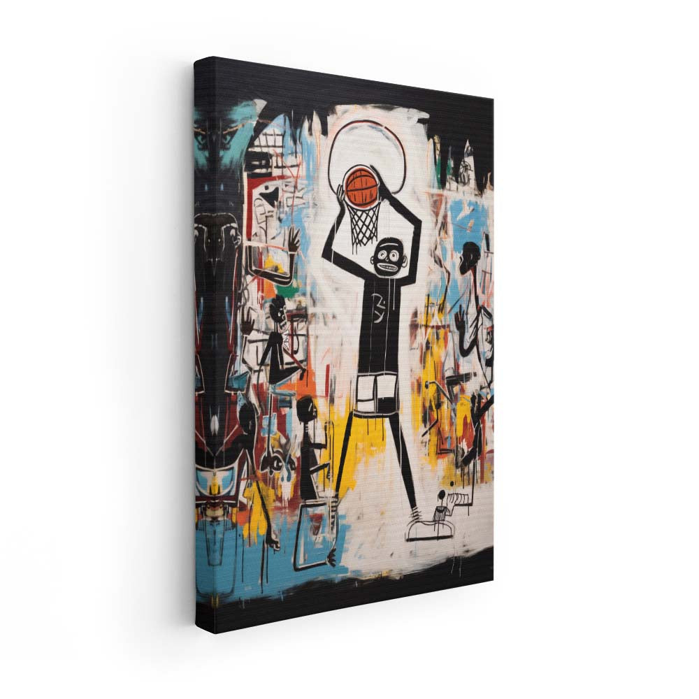 Basquiat Jordan (Lienzo)