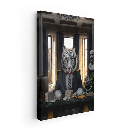 The Tiger Dreamer (Lienzo)