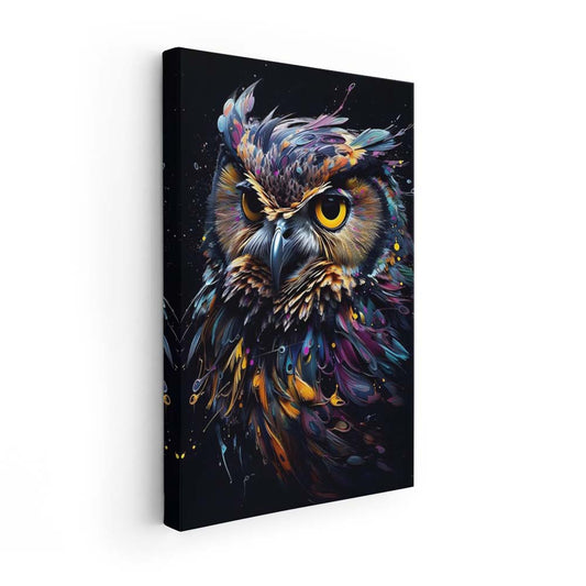 Owl Face (Lienzo)