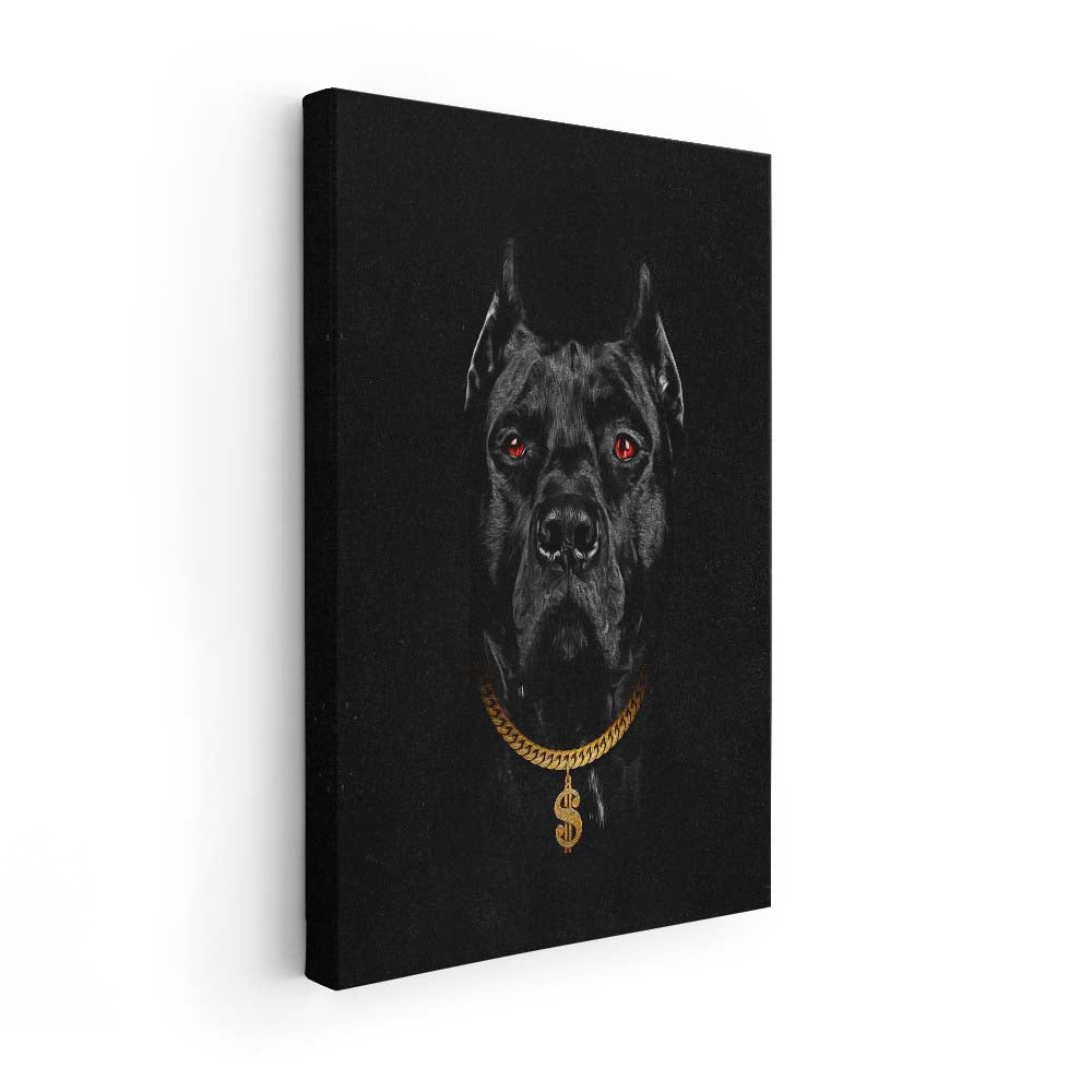 Pitbull Boss (Lienzo)