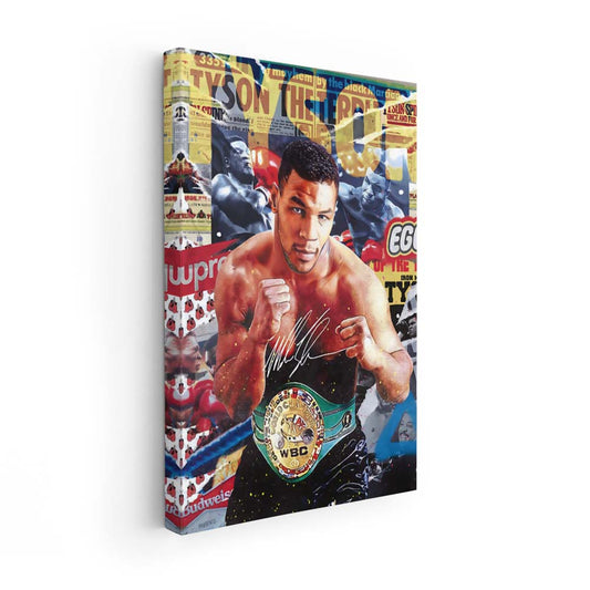 Mike Tyson Magazine (Lienzo)