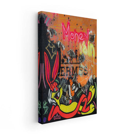 Money Bunny (Lienzo)