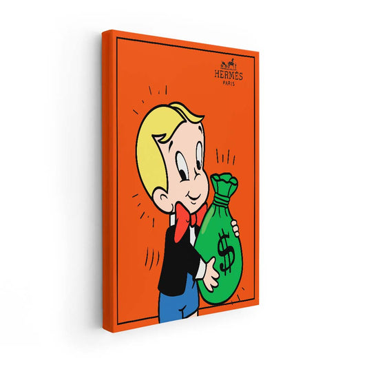 Hermés Richie Rich (Lienzo)