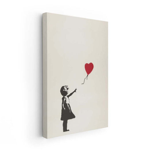 Niña Con El Globo (Lienzo)