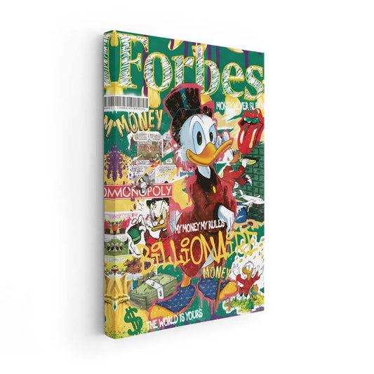 Billionaire Magazine (Lienzo)