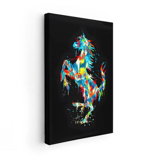Colorful Horse (Lienzo)