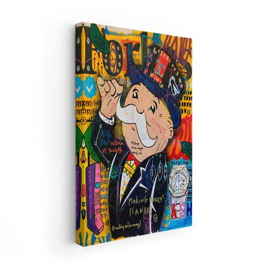 Monopoly The Icon (Lienzo)