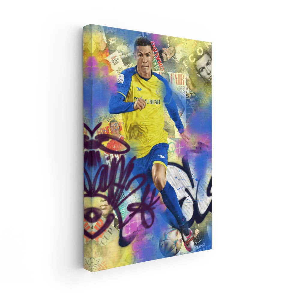 CR7 Cristiano Ronaldo (Lienzo)