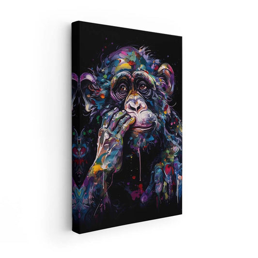 Monkey Face (Lienzo)
