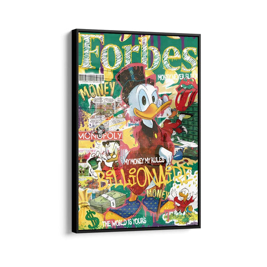 Billionaire Magazine (Acrílico)