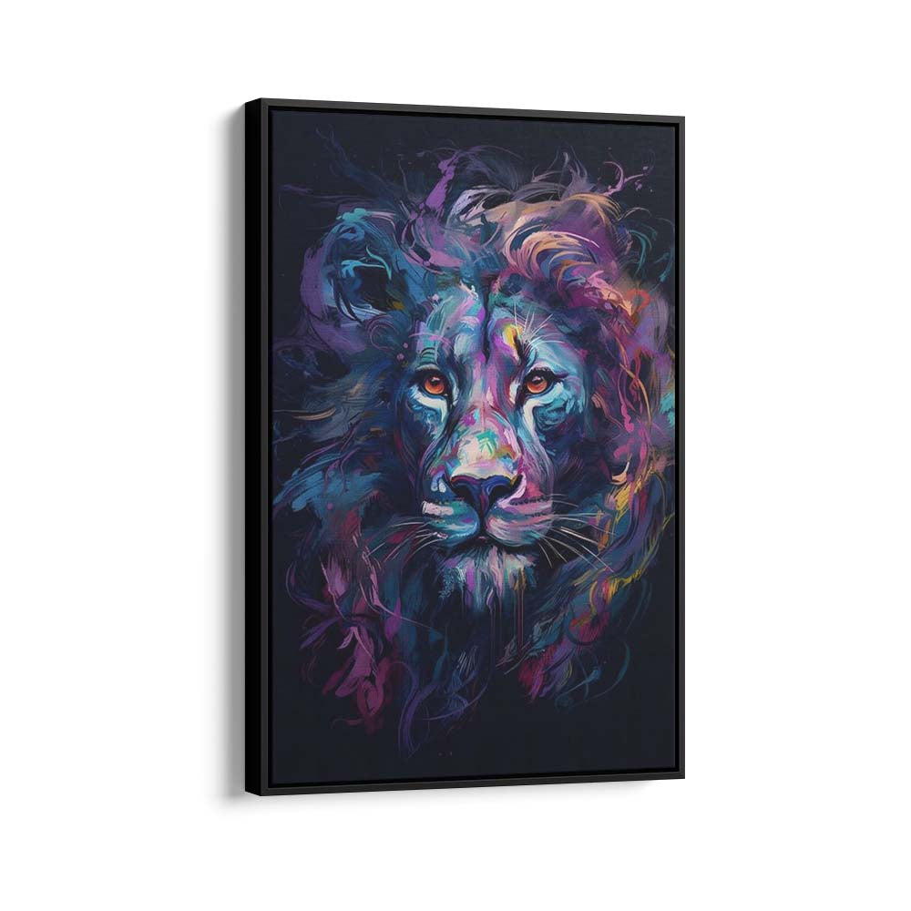 Lion face (Lienzo)