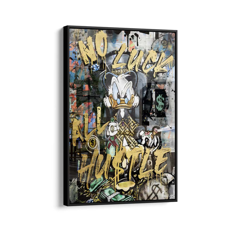 No Luck All Hustle (Acrílico)