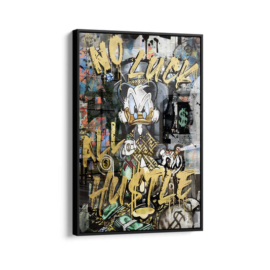 No Luck All Hustle (Acrílico)