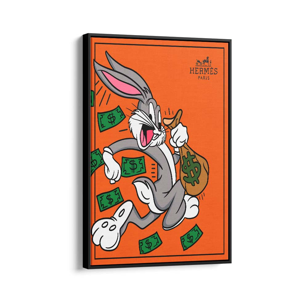 Hermés Bunny Money (Lienzo)