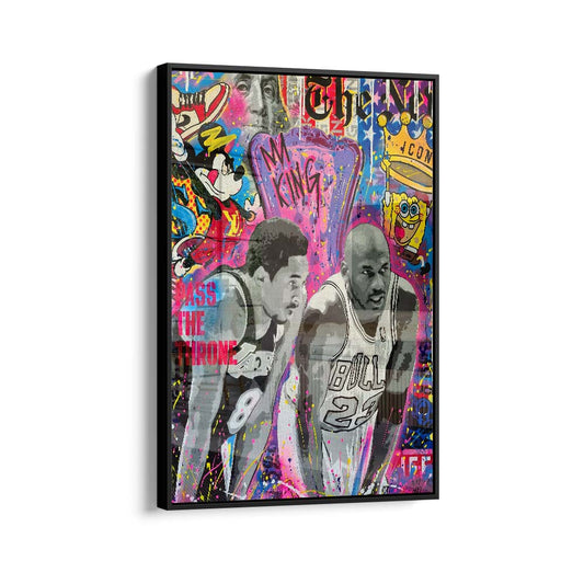 Jordan & Mamba (Acrílico)
