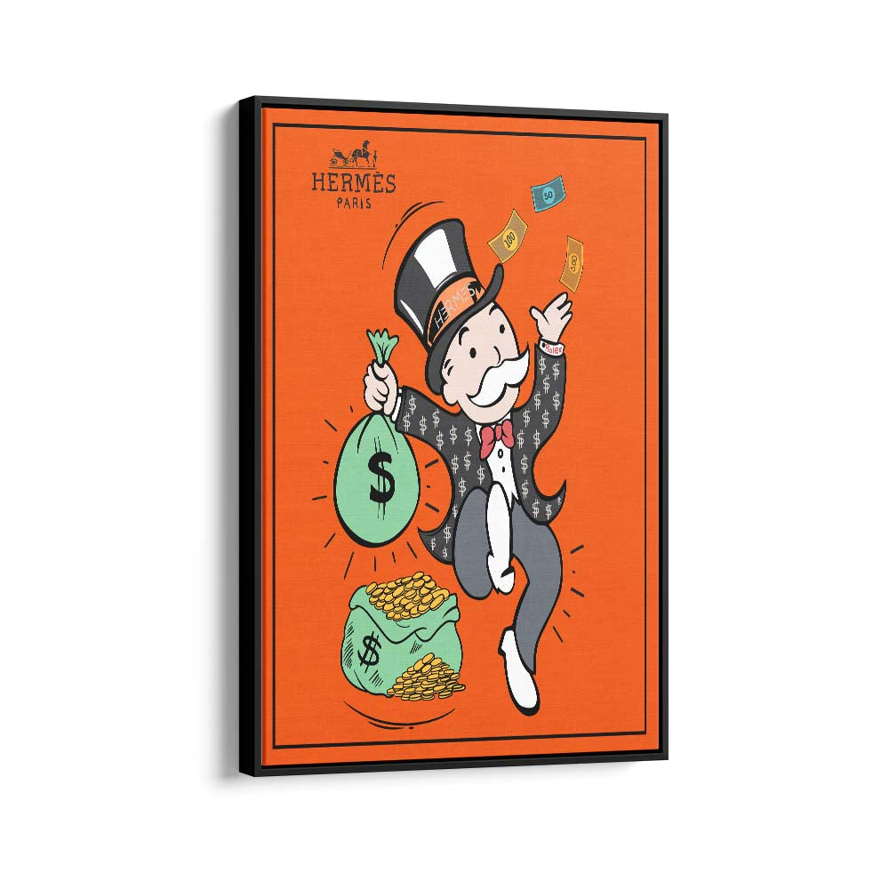 Hermés Monopoly (Lienzo)