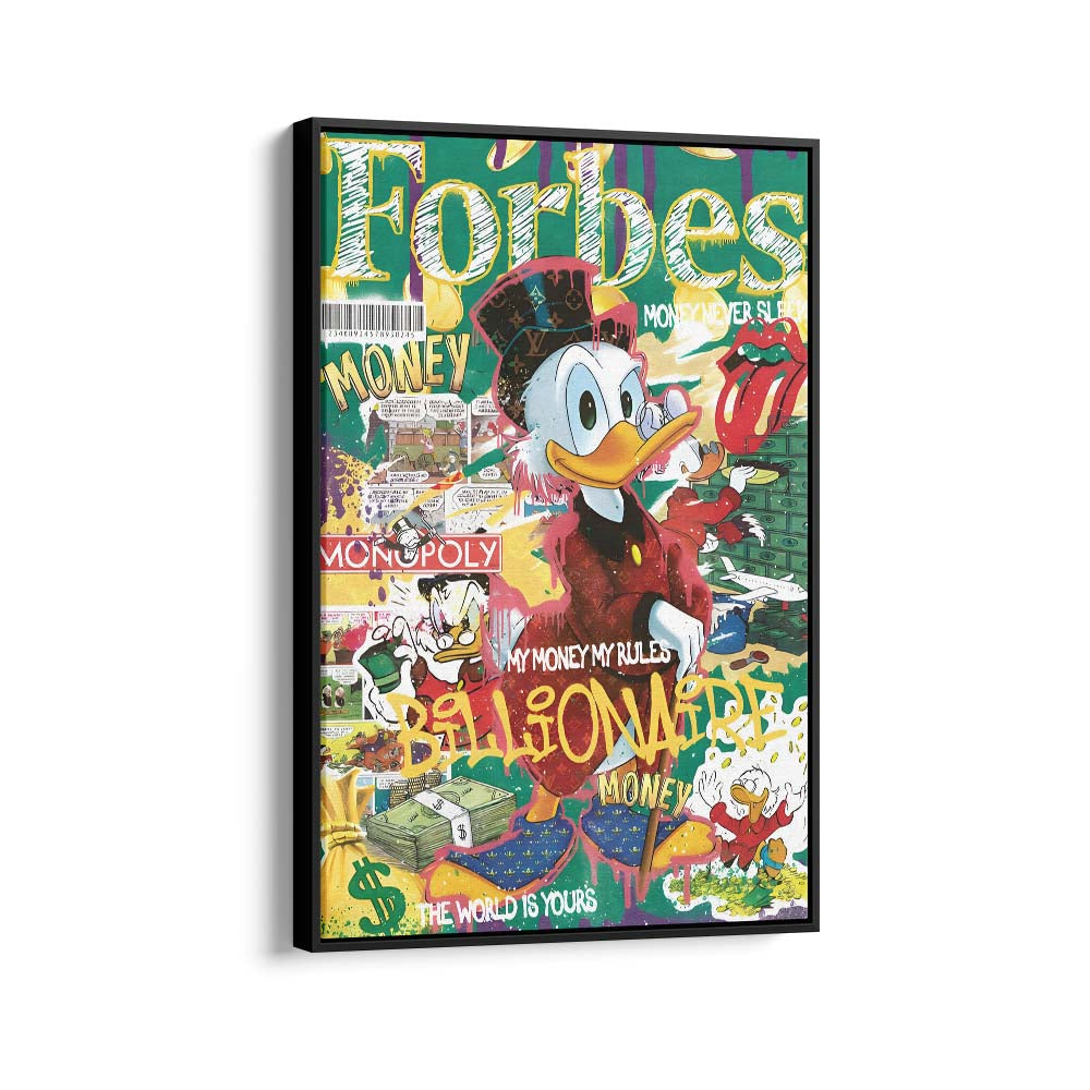 Billionaire Magazine (Lienzo)