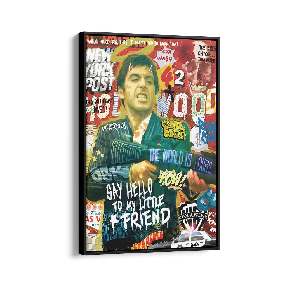 Scarface Magazine (Lienzo)