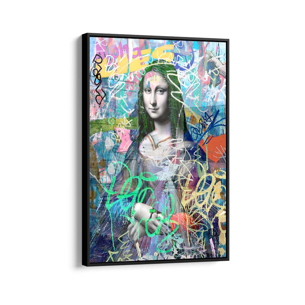 Rebel Gioconda (Acrílico)