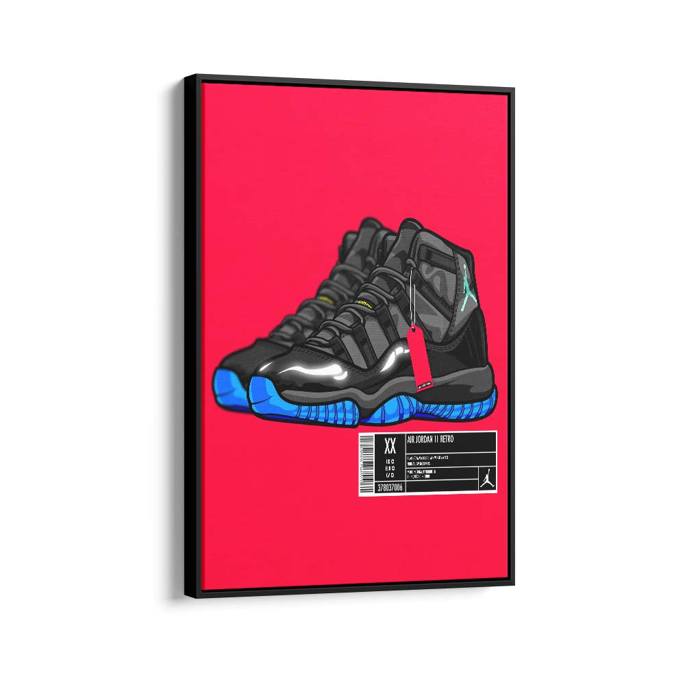 Air Jordan Retro 11  (Lienzo)