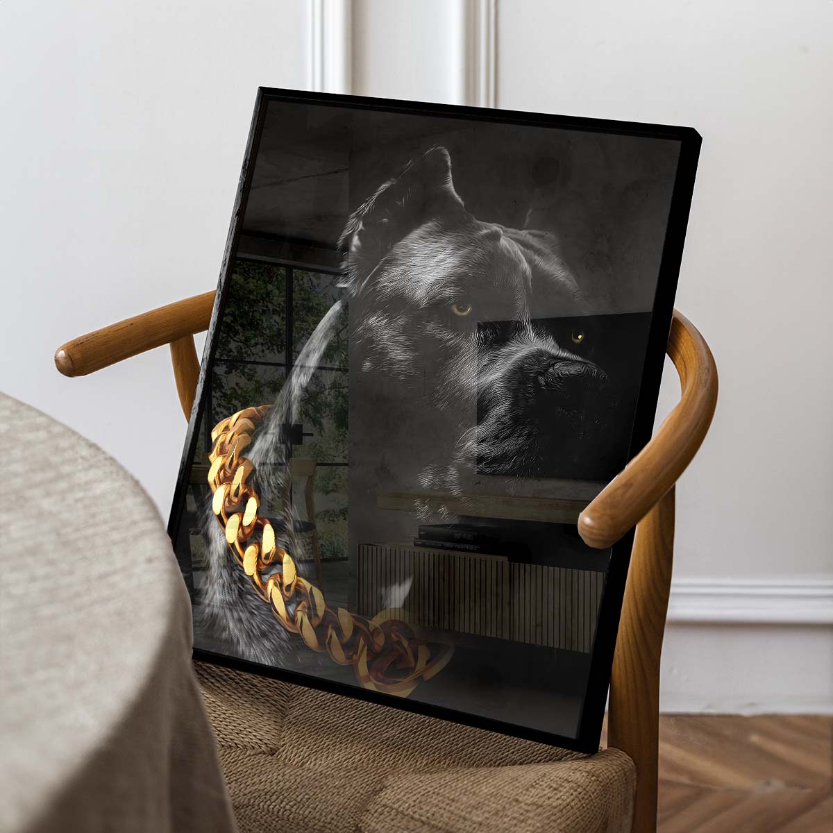 Shadow Pitbull (Acrílico)