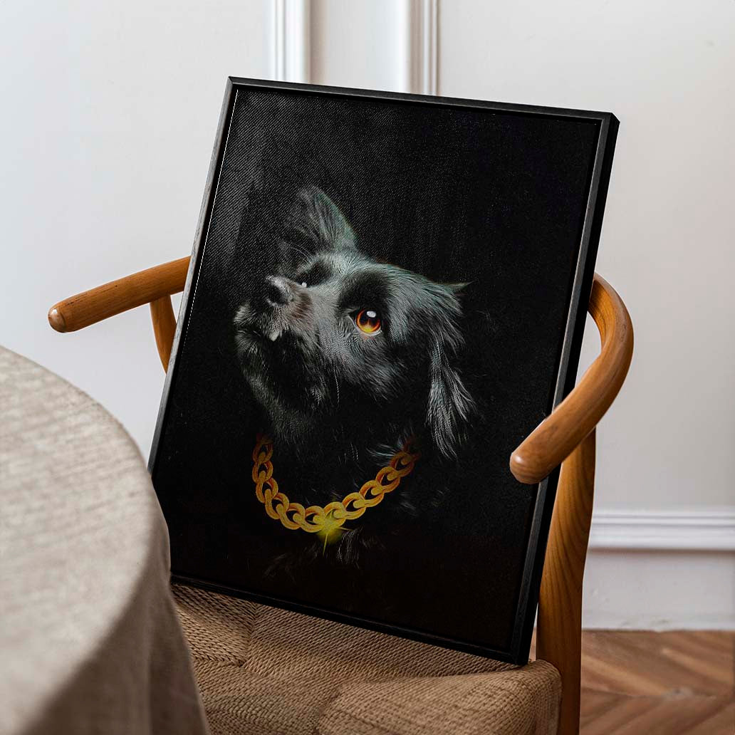 Gold Canine (Lienzo)