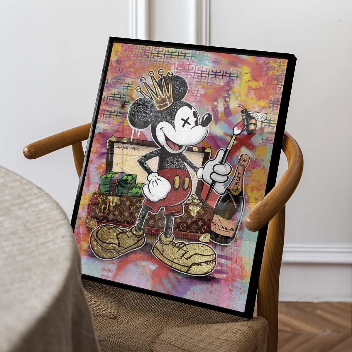 Mickey Gold and Money (Acrílico)