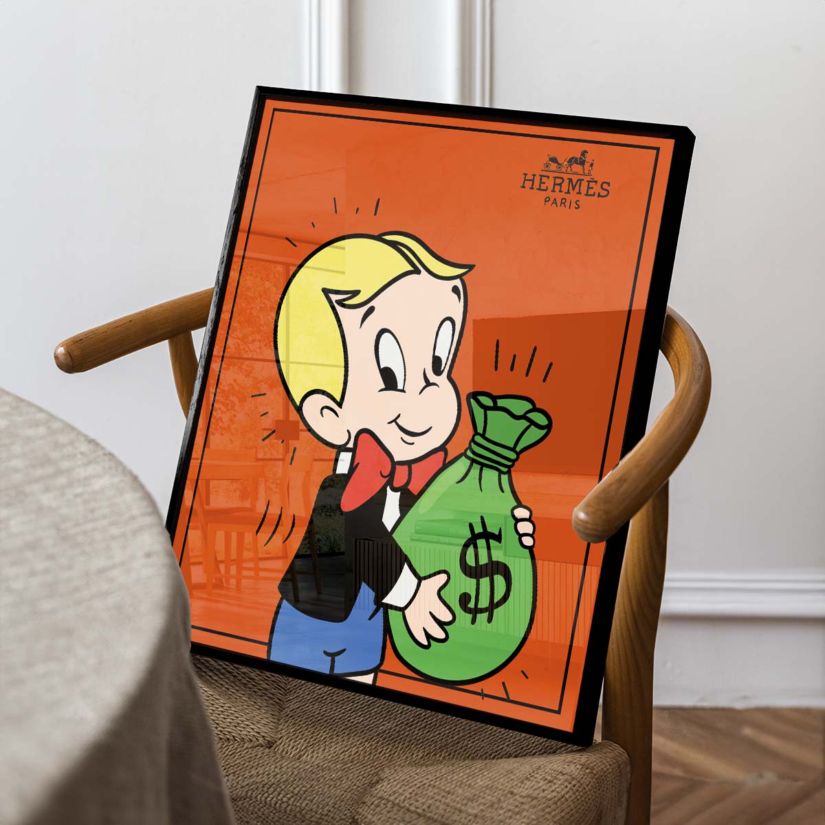 Hermés Richie Rich (Acrílico)