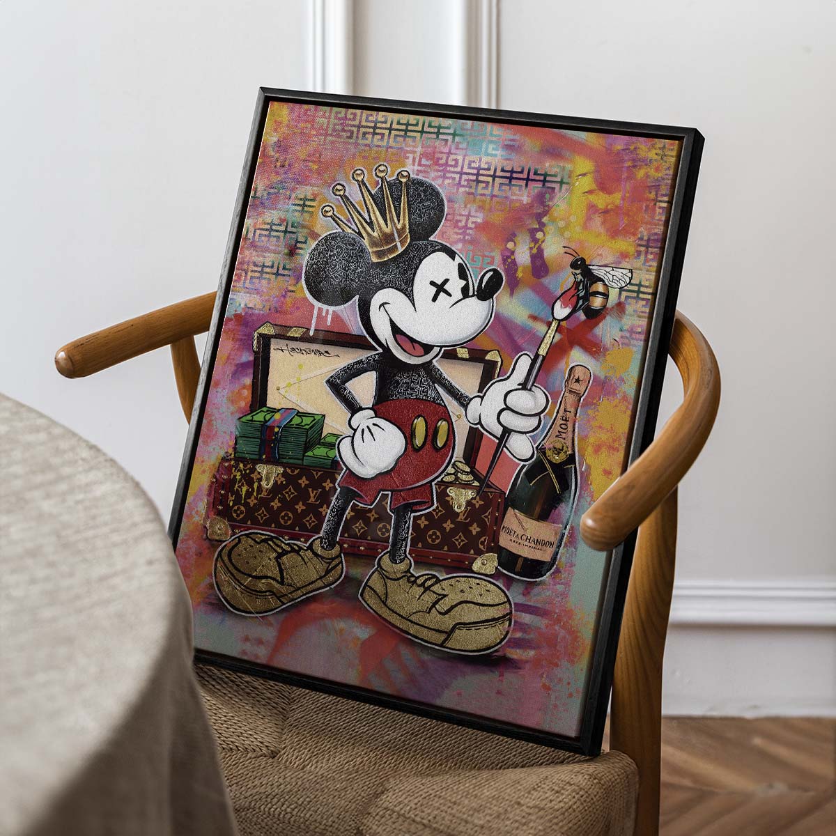 Mickey Gold and Money (Lienzo)