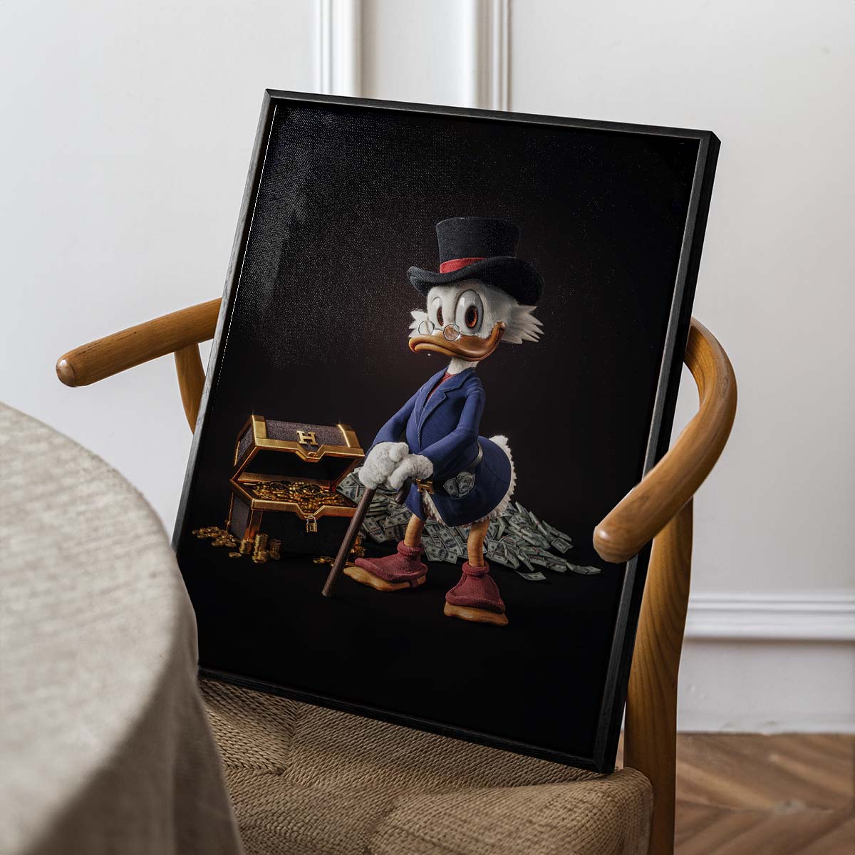Sir Scrooge McDuck (Lienzo)