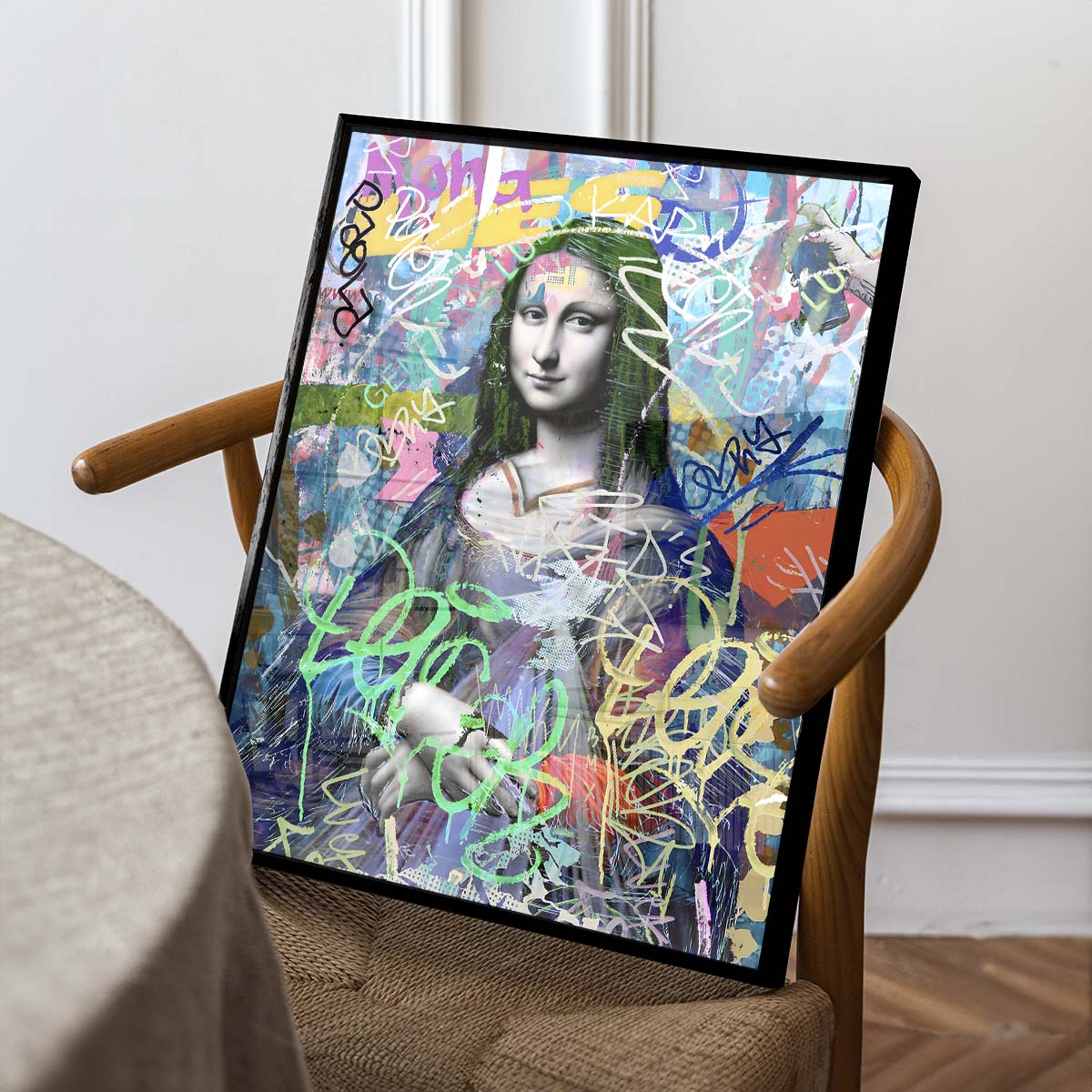 Rebel Gioconda (Acrílico)